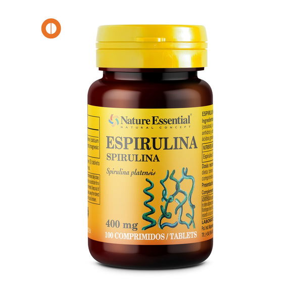 Espirulina 400 mg. 100 comprimidos