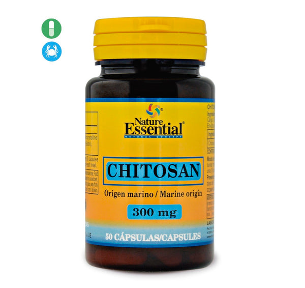 Chitosán 300 mg. 50 cápsulas